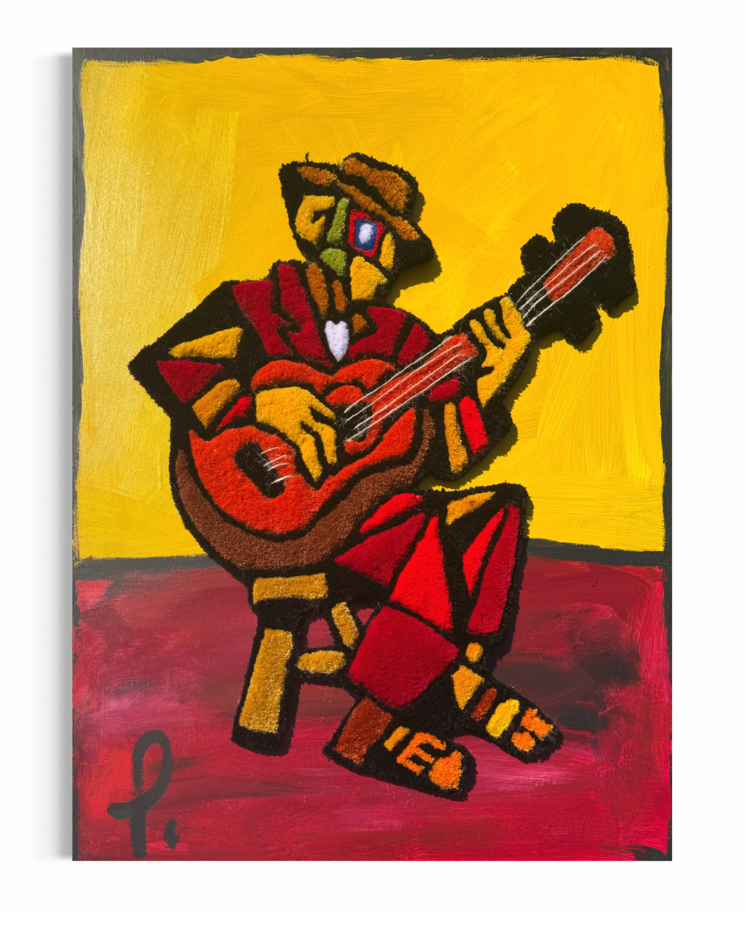 The guitarist