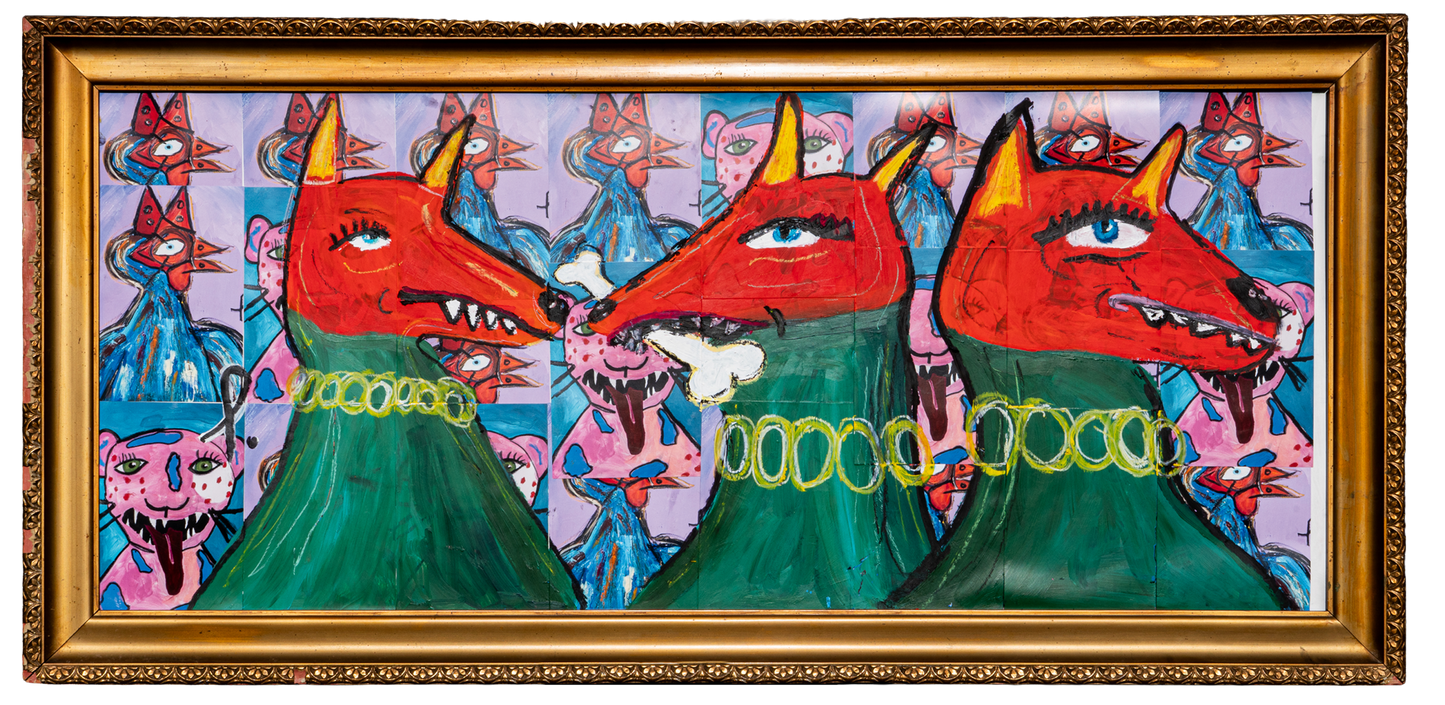 The three dogs